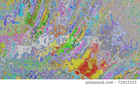 Freely sprinkle colors 72915355