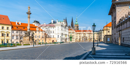 Hradcany Square in Prague Hradcany Square in Prague 72916566