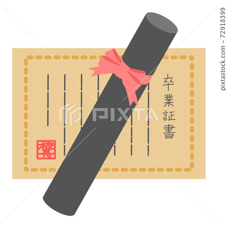 Diploma vector illustration 72918399