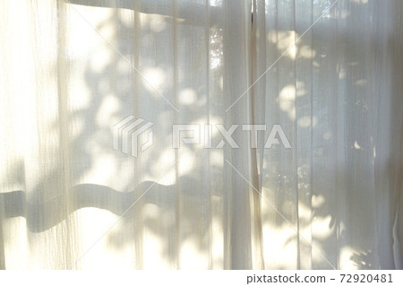 窗簾，陽光和陰影 72920481