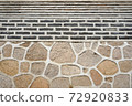 Wall of traditional hanok 72920833