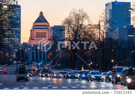 《東京都》日本中心永田町 72921345