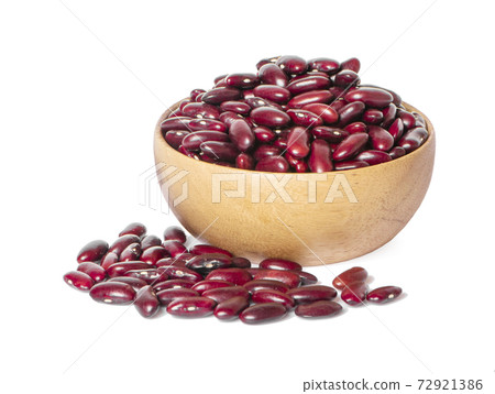 Red bean an  isolated on white background 72921386
