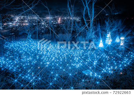 鎌倉幻想公園2020年船岡城堡遺址公園的照明 鎌倉幻想公園2020年船岡城堡遺址公園的照明 72922663