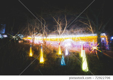 鎌倉幻想公園2020年船岡城堡遺址公園的照明 72922706