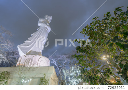 Illuminations of Funaoka Castle Ruins Park Shibata Fantasy Illumination 2020 Illuminations of Funaoka Castle Ruins Park Shibata Fantasy Illumination 2020 72922931