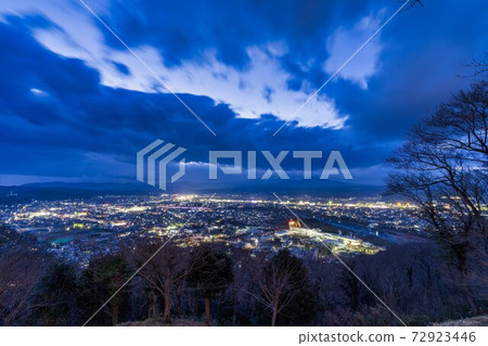 Illuminations of Funaoka Castle Ruins Park Shibata Fantasy Illumination 2020 Illuminations of Funaoka Castle Ruins Park Shibata Fantasy Illumination 2020 72923446