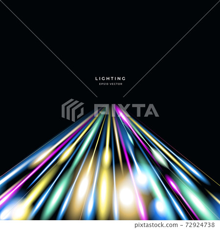 Abstract lighting background - Stock Illustration [72924738] - PIXTA
