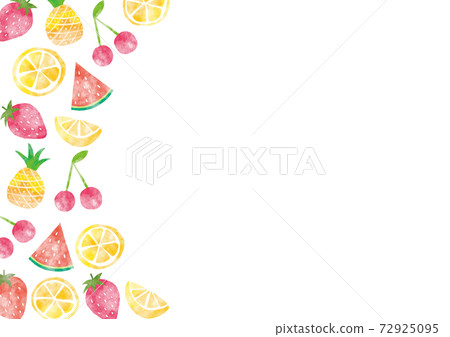 Fruit_frame_watercolor 02 Fruit_frame_watercolor 02 72925095