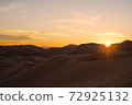 Sunrise in Morocco / Sahara Desert 72925132