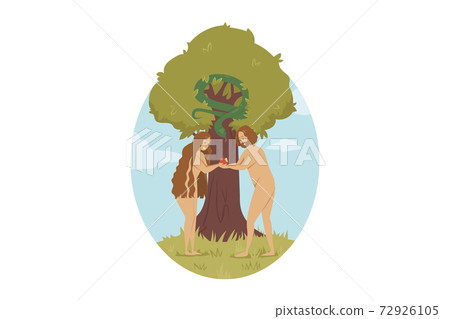 Religion, christianity, bible, sin, Eden, Adam and Eve concept Religion, christianity, bible, sin, Eden, Adam and Eve concept 72926105
