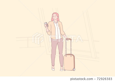 Holiday trip, tourism season, wonderlust concept 72926383