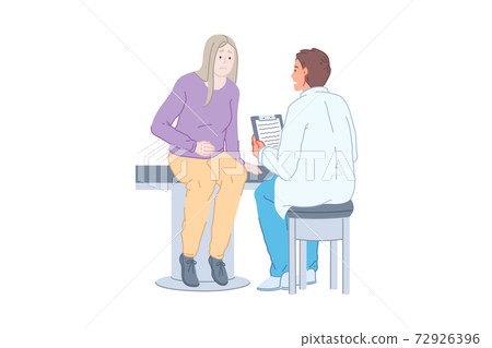 Doctor work, patient examination, medical practice, therapy concept Doctor work, patient examination, medical practice, therapy concept 72926396