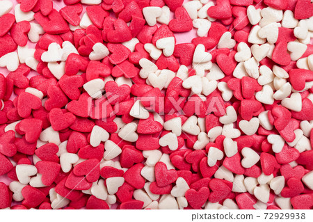 Valentine's day background with small hearts Valentine's day background with small hearts 72929938