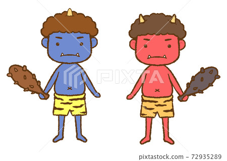 Setsubun Red Demon and Virgin 72935289