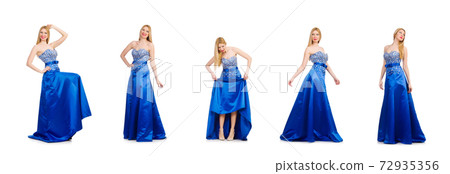 Woman in fashion clothing concept Woman in fashion clothing concept 72935356