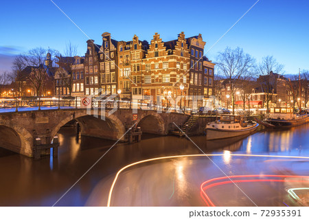 Amsterdam, Netherlands Bridges and Canals Amsterdam, Netherlands Bridges and Canals 72935391
