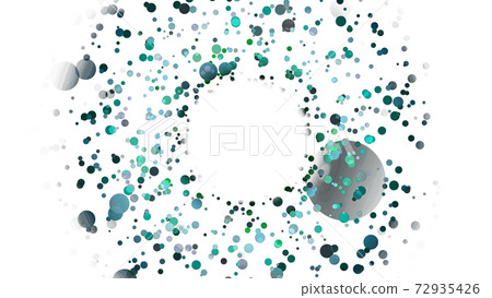 CG party sphere that spreads in a circle CG party sphere that spreads in a circle 72935426