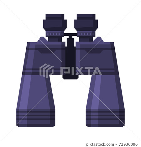 Binoculars Optical Device, Hunting Tackles and Equipment Flat Vector Illustration Binoculars Optical Device, Hunting Tackles and Equipment Flat Vector Illustration 72936090