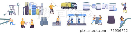 Oil Industry Set 72936722