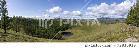 Panorama Uran Togoo Volcano Mongolia 72936939