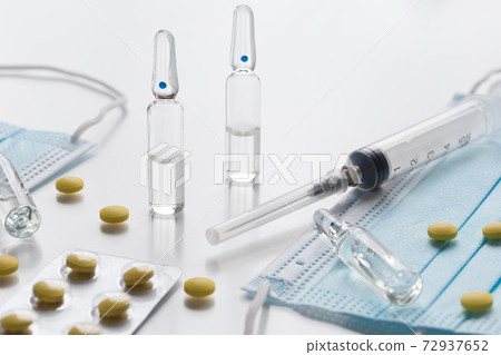Coronavirus vaccination concept. COVID-19 outbreak Coronavirus vaccination concept. COVID-19 outbreak 72937652