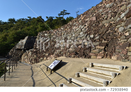 Restored Yashima Castle (Yashima Castle) outer wall Yashima, Takamatsu City, Kagawa Prefecture 72938940