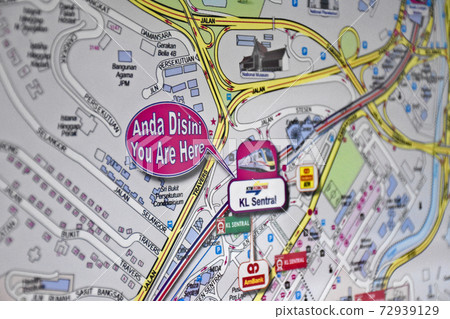 Kuala Lumpur Sentral station or KL station Kuala Lumpur Sentral station or KL station 72939129