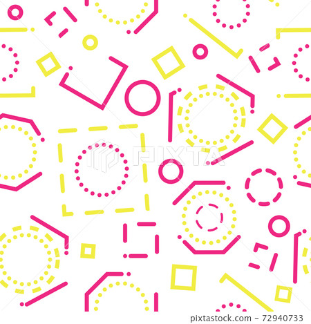 Abstract background with geometric shapes and lines. Minimal seamless pattern cover template design for web Abstract background with geometric shapes and lines. Minimal seamless pattern cover template design for web 72940733