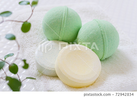 Image material of bath bomb bath salt 72942834