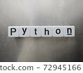 骰子字母1與Python在明亮的光線下並排 72945166