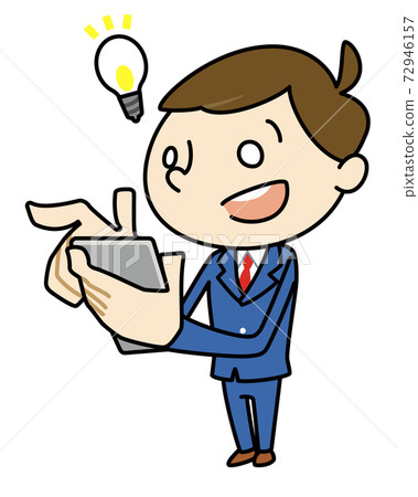 商人智能手機操作靈感 72946157