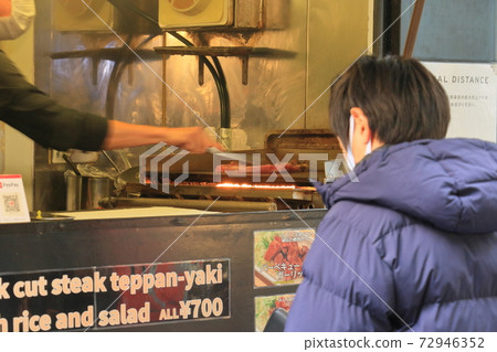 受歡迎的廚房車鐵板烤午餐 受歡迎的廚房車鐵板烤午餐 72946352