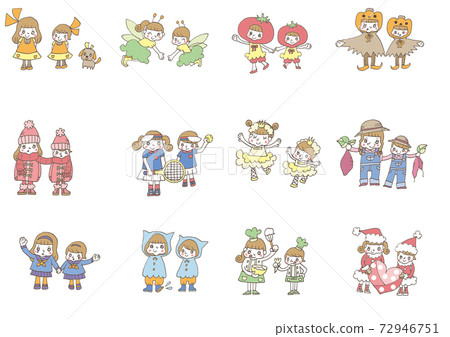 日曆/季節女孩 72946751