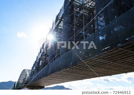 Construction of aqueduct Construction of aqueduct 72946912