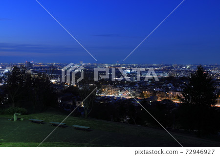 Sakuragaoka Park Yuhi no Oka Twilight Sakuragaoka Park Yuhi no Oka Twilight 72946927