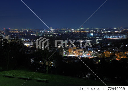 Sakuragaoka Park Yuhi no Oka Twilight 72946939