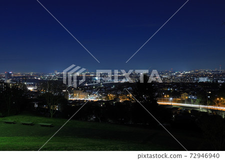 櫻之丘公園夕夕之暮 72946940