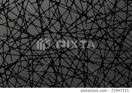 Black line art grunge background texture 72947315