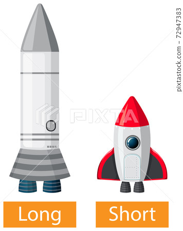 Opposite adjectives words with long and short Opposite adjectives words with long and short 72947383