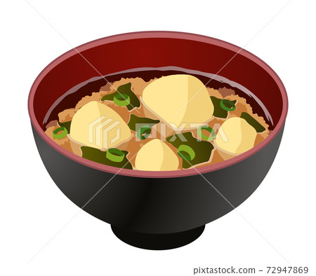 Potato miso soup 72947869