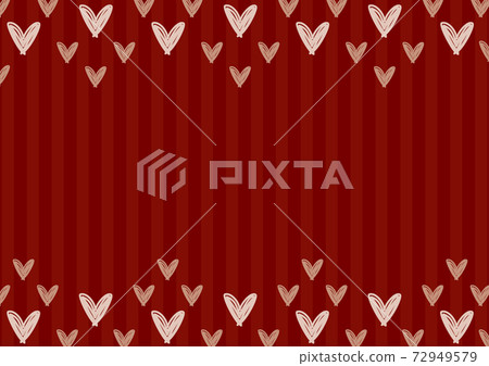 手寫的心背景框架A3側 72949579