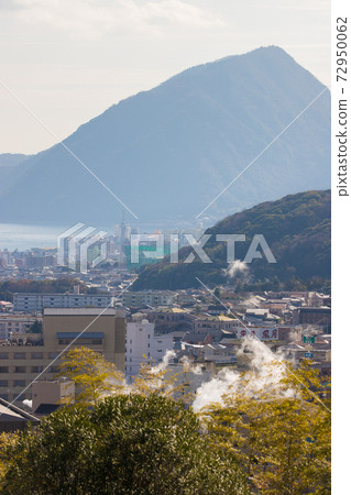Yukemuri and Beppu view Yukemuri and Beppu view 72950062