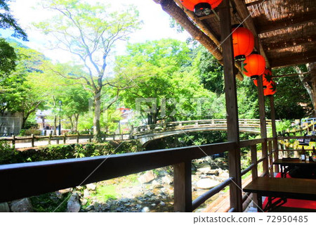 Kawadoko lunch around Minoh Falls Kawadoko lunch around Minoh Falls 72950485
