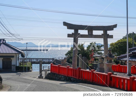 鳥居和大海 鳥居和大海 72950686