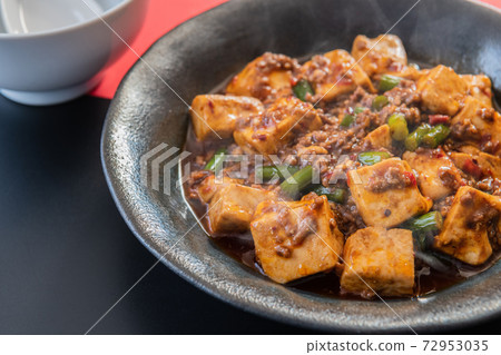 毛豆腐蒸中國菜背景素材 毛豆腐蒸中國菜背景素材 72953035