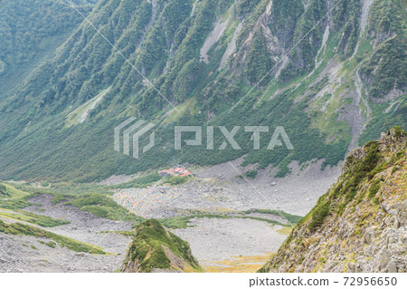 Karasawa Hutte bird's-eye view 72956650