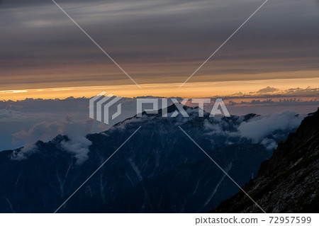Oku Hotakadake sunset 72957599
