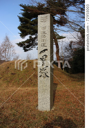 Kurihara City, Miyagi Prefecture Former Sanuma Highway Ichirizuka 72958003