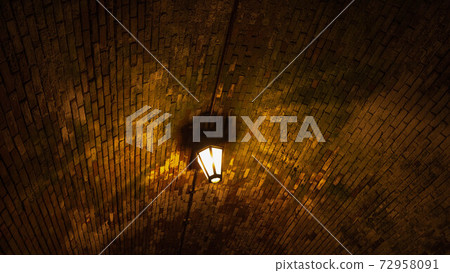 The light pattern projected by the lighting inside the Meiji tunnel in Utsuya Kudo is an artistic production. The light pattern projected by the lighting inside the Meiji tunnel in Utsuya Kudo is an artistic production. 72958091